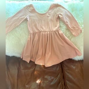 Alice + Ames boutique girl pink twirl dress - size 4T